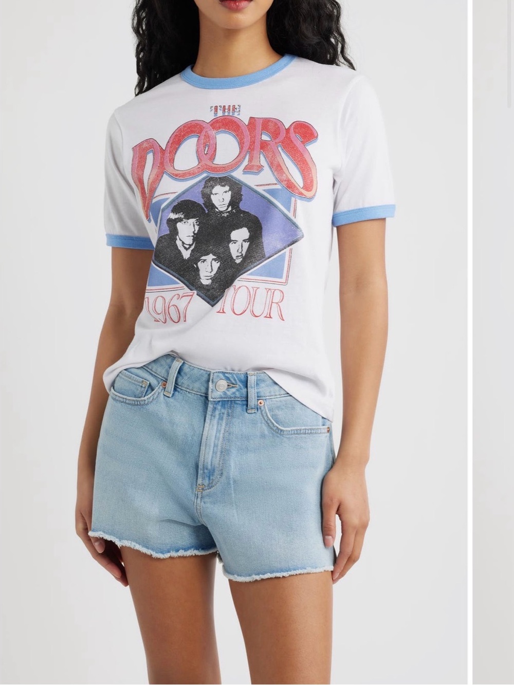 Merch Traffic Doors Ringer Graphic Tshirt